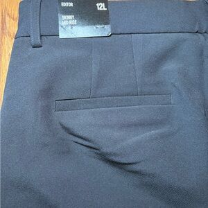 Express Black Skinny Mid Rise Pants